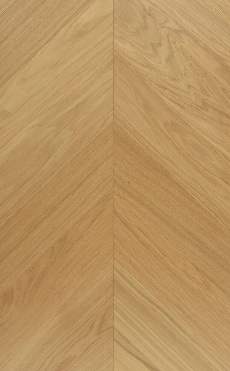 Aurora Oak — chevron engineered oak parquet by Scandi Floor